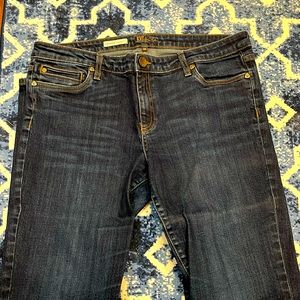 Kut from the Kloth Catherine boyfriend straight leg jeans, size 12